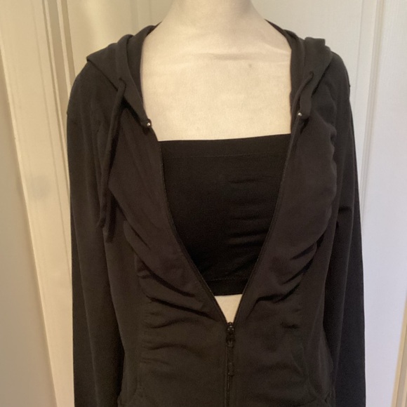 Marika Black Hooded Jacket - Picture 6 of 6